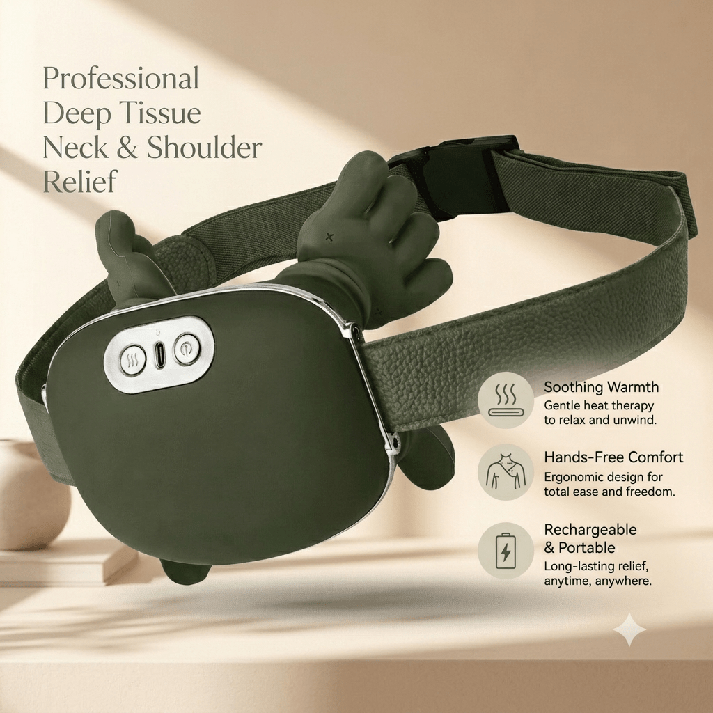 Cordless Neck and Shoulder Massager with Heat | VELTRO - VELTRO