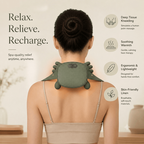 Cordless Neck and Shoulder Massager with Heat | VELTRO - VELTRO